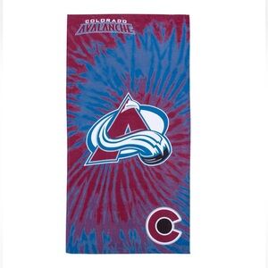 NWT Colorado Avalanche NHL Beach Towel by Northwest - 30x60 Inches